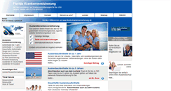 Desktop Screenshot of florida-krankenversicherung.de
